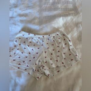 🍒 Brandy Melville Cherry Lounge Shorts